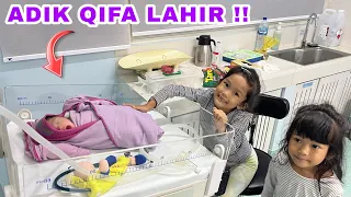 ADIK BAYI SUDAH LAHIR❗PERTAMA KALI QIFA LIHAT ADIK NYA👶| QIFA AGUNG