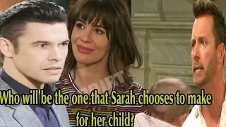 Days of Our Lives Spoilers: Who will be the one that Sarah chooses to make for her child?