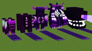 Which of the All Warden Bosses and Wither Storm Mobs will generate more Hyper Sculk ?