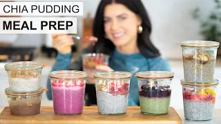 CHIA PUDDING MEAL PREP | how to freeze chia pudding for batch prepping (healthy breakfast ideas)