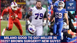 Buffalo Bills Injury Update: Matt Milano, Von Miller, free agent additions & 2024 NFL Draft picks