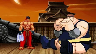 SHIN RYU vs BLOB - Street fighter vs Marvel Universe | DEATH BATTLE‼️