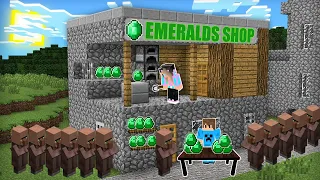 ΑΝΟΙΞΑ ΚΑΤΑΣΤΗΜΑ EMERALDS ΣΤΟ ΣΠΙΤΙ ΜΟΥ ΣΤΟ MINECRAFT