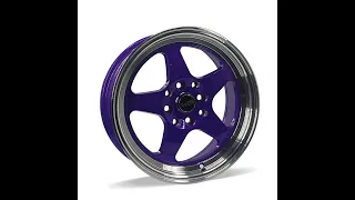 China alloy wheels 15inch 4x100 4x114.3 car rims wholesale