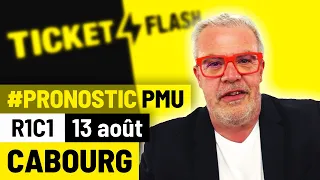 Pronostic PMU course Ticket Flash Turf - Cabourg (R1C1 du 13 août 2021)