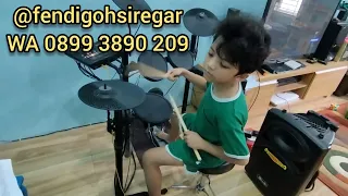 Uptown girl drums cover by my students private lesson wa 08993890209