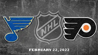 NHL  Blues vs Flyers | Feb.22, 2022