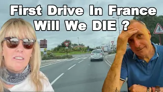 First Drive In France. Wrong Side Of The Road - Van Life Pt 1