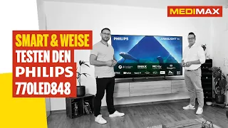 Smart & Weise testen den Philips TV OLED 848