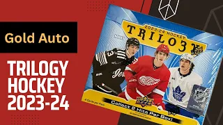 Upper Deck Trilogy Hockey 2023-24 Hobby Box Opening