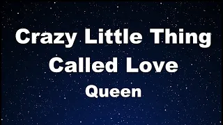 Karaoke♬ Crazy Little Thing Called Love - Queen 【No Guide Melody】 Instrumental