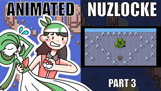 My Pokemon Nuzlocke Journey (Animated pt 3)
