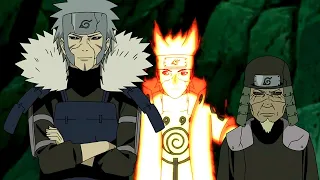 Minato Namikaze Yondaime Hokage chegando na Quarta Grande Guerra Ninja | Naruto Shippuden