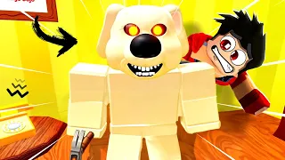 ŞEYTAN KÖPEK EVİNDEN KAÇTIM 🐶 Roblox Escape Evil Dog House Obby