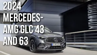 2024 Mercedes AMG GLC 43 and 63 Unveiling the Future of High Performance SUVs!