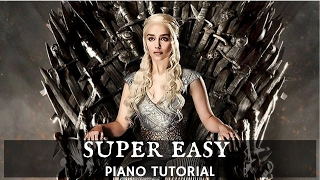 LEARN TO PLAY PIANO IN 4 MINUTES | GAME OF THRONES