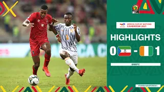 Equatorial Guinea 🆚 Coted'ivoire  Highlights - #TotalEnergiesAFCON2021 - Group E