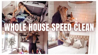 WHOLE HOUSE SPEED CLEAN - Extreme cleaning motivation 🧽