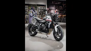 МотоСмотр: Triumph Trident 660 Белый