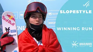 Mathilde Gremaud (SUI) | Gold | Women's Slopestyle | Bakuriani 2023