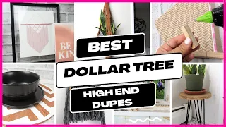 THE 🌟BEST🌟 DOLLAR TREE HIGH- END STORE DUPES! KIRKLANDS, WEST ELM & ANTHROPOLOGIE FOR HUNDREDS LESS!