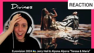 Eurovision 2024 Ukraine REACTION / REVIEW - Alyona Alyona and Jerry Heil "Teresa & Maria"