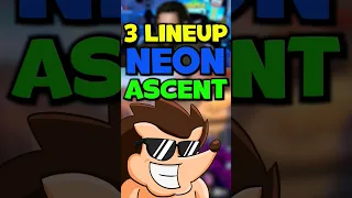 3 LINEUP con NEON en ASCENT