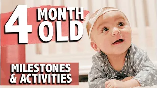 HOW TO PLAY WITH YOUR 4 MONTH OLD | Developmental Milestones and Activities for Baby | Carnahan Fam