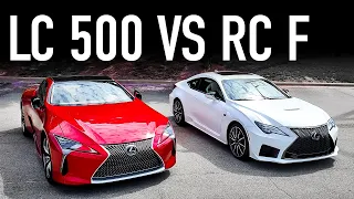 Lexus LC 500 Vs Lexus RC F....Is The LC 500 a Scam?