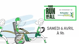 Paris Run For All, l’événement solidaire et inclusif du Schneider Electric Marathon de Paris
