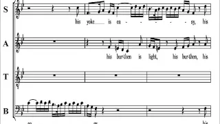 21 - Handel Messiah  Part 1 - His Yoke Is Easy - Bass