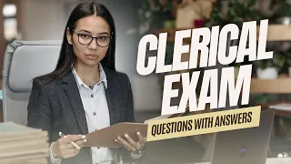 Clerical Ability Test Questions and Answers - Clerical Practice Test - Clerical Exam Preparation