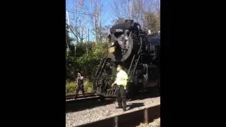 Steamtown Canadian National 3254 Coupling in Moscow