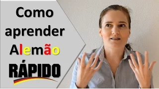 Como aprender Alemão RÁPIDO ! - assista as melhores dicas com uma professora de alemão