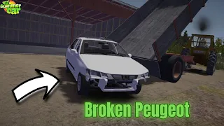 BROKEN PEUGEOT | My Summer Car #mysummercar #viral #trending 😎🚗