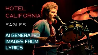 HOTEL CALIFORNIA by Eagles | But lyrics are AI generated images