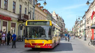 Przejazd: Volvo 7000 #3001 Czerwony Ikarus - Linia 101