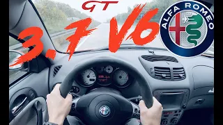 ALFA ROMEO GT 3.7 Autobahn ||| ACCELERATION ||| 300 HP ||| V6 !!!