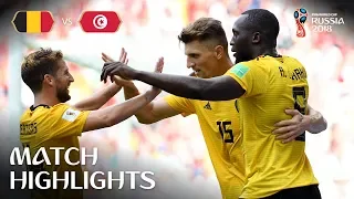 Belgium v Tunisia | 2018 FIFA World Cup | Match Highlights