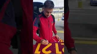 Dybala signed shirt for Memorabid