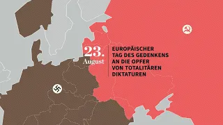 Nicht vergessen. 23. August. Europäischer Tag des Gedenkens an die Opfer von totalitären Diktaturen