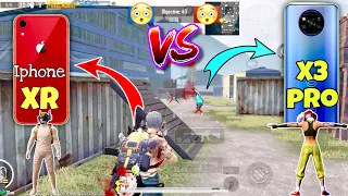 POCO X3 PRO VS IPHONE XR PUBG TEST 60fps vs 90fps PUBG TEST IS POCO BEST THAN IPHONE? 2022 TEST