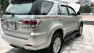 Toyota Fortuner 2014 2 cầu Nguyên Bản Hàng Hiếm lăn bánh 12 vạn chất khét lẹt