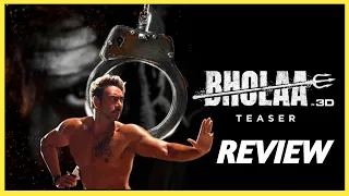 Bholaa |  Ajay Devgn new film teaser release| Ajay Devgan upcoming movie Bholaa teaser review  2023