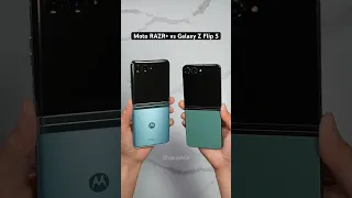 Moto RAZR+ vs Galaxy Z Flip 5 Camera Comparison!