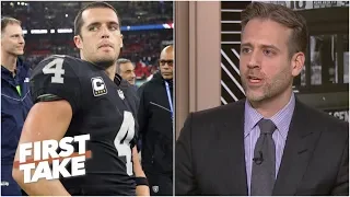 Max Kellerman responds to Derek Carr: 'It's my job to tell you what I think' | First Take