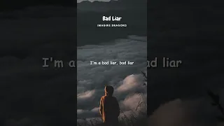 Imagine Dragons - Bad Liar #shorts