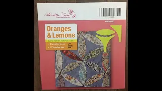 ORANGES AND LEMONS TEMPLATES with Penny from Patchwork Angel