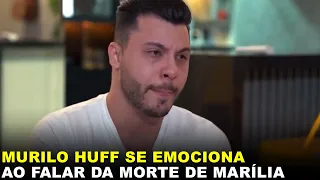 Murilo Huff se emociona ao falar da morte de Marília Mendonça: 'Ela era incrível'