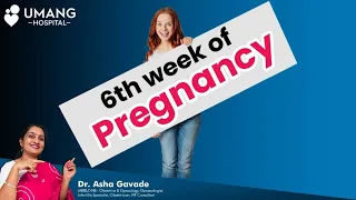 6th Week of Pregnancy | गर्भावस्था का ६ वा सप्ताह | Dr. Asha Gavade | Umang Hospital | Pune